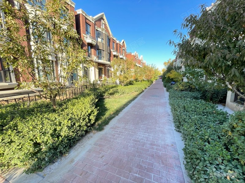 西青区精武镇金地锦泽苑联排别墅,院子100平,地下室80平,金地艺墅家锦