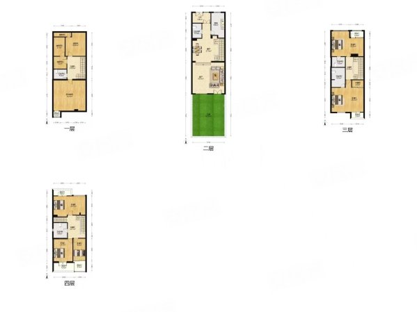 亚运新新家园(别墅)4室2厅4卫359.1㎡南北2590万