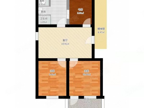 爱联地铁站龙城医院旁两房一厅带阳台有车位空房出租