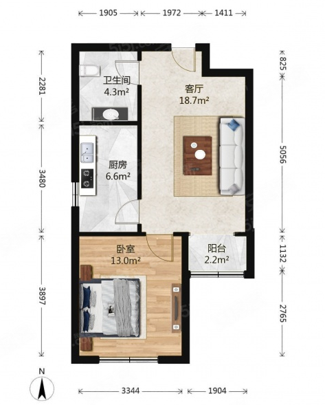 西三环丽泽商圈丽泽景园南向一居满五年价格可谈