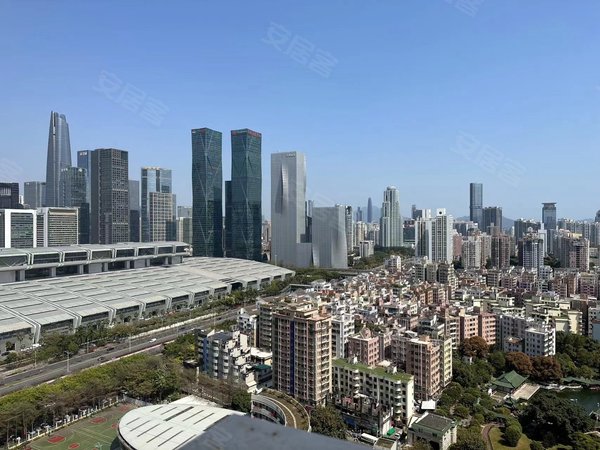 深圳福田皇岗皇都广场福田中心,皇都广场4房2卫商住两用出租,全新装修