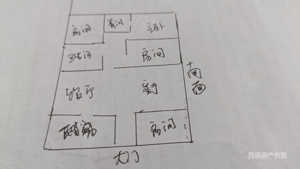 名门世家4室2厅2卫127.85㎡南北98万