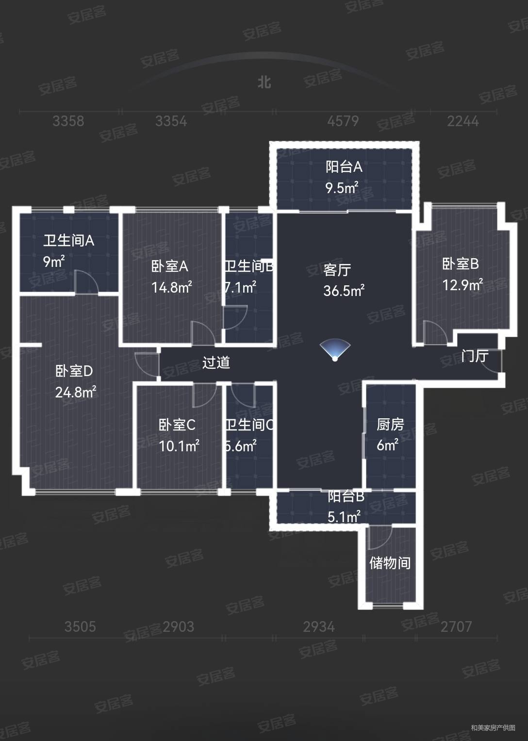 泰禾佛山院子5室2厅4卫18297㎡南北650万