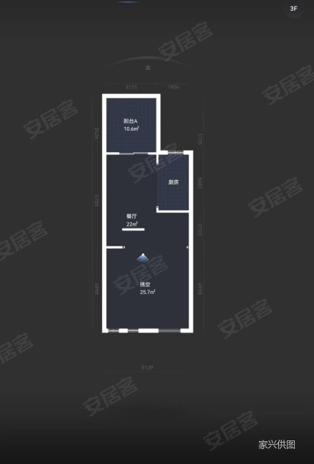 高成上海假日(别墅)3室2厅3卫180㎡南北268万