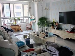 临沂蒙阴新城路出租华府世家多层二楼120,带家具家电,拎包入住,年租出租房源真实图片