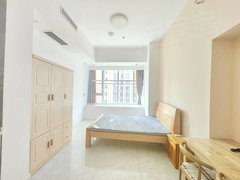 合肥滨湖新区环湖CBD皖新朝南边户一室~平层~实木床和衣柜~干净整洁~出门一号地铁出租房源真实图片