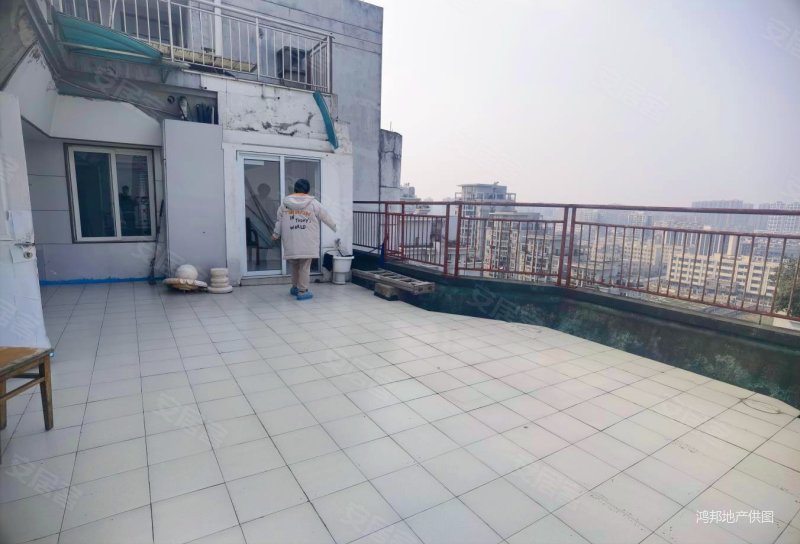 耀江文萃苑顶楼跃层豪宅出售送露台文一街十三中急卖