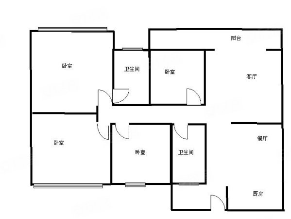 盛世江南4室2厅2卫143㎡南北53万