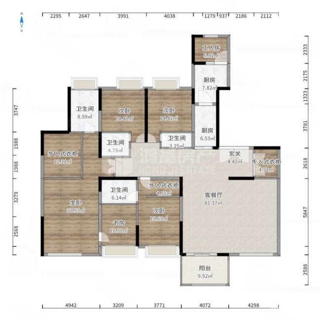 高楼层,无遮挡风景精致户型,超低出租,赶紧认领,新力洲悦二手房,1130