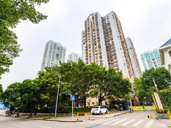 深圳福田景田北香景大厦香景大厦 22楼三房双卫 安静看花园 2号9号线