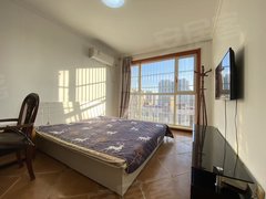 唐山路南万达广场荷花盛世！一室开间！家电齐全！干净整洁！电梯房落地窗!出租房源真实图片