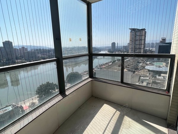 福州台江元洪城元洪锦江二期公寓直租,沿江一排,全景中洲岛,带阳台