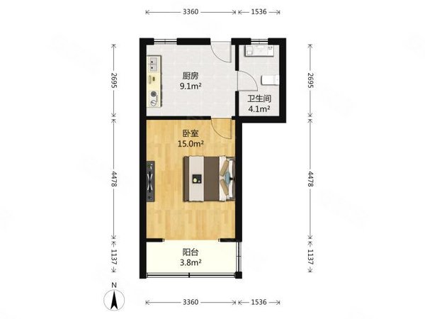 河源源城源城城区恒大名都恒大名都 大量 一房一厅 短租 压一 随时看房出租房源真实图片