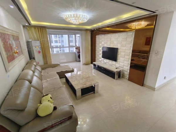 济宁任城南池公园鲁商南池公馆南池公馆精装3室2卫146平,家具家电齐全