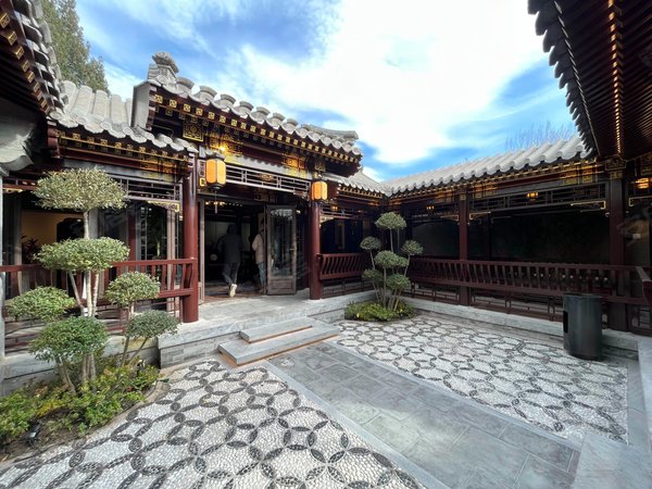 北京西城西四西四北六条小区金融街 西四 临街 精装四合院带车位出租