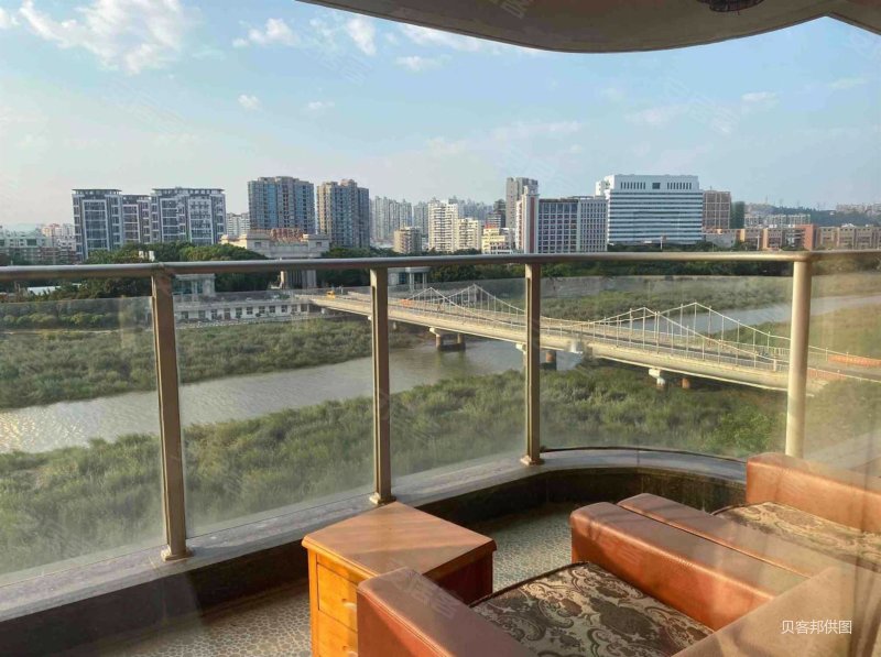 市区江景房海景国际花园精装修四房东边套采光好证满