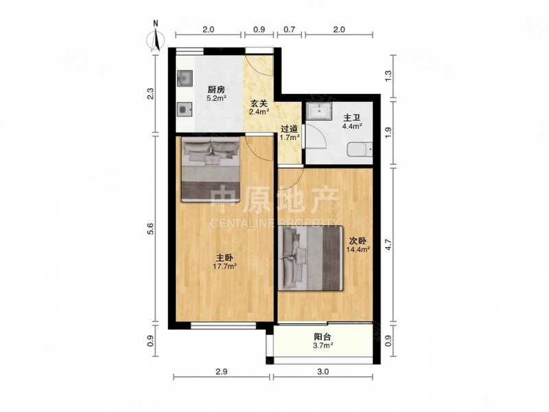 友谊路16弄小区2室0厅1卫61㎡南245万