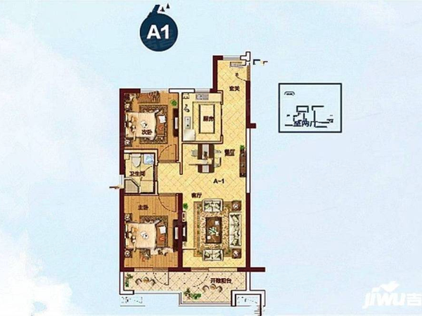 青岛维多利亚湾户型图图片