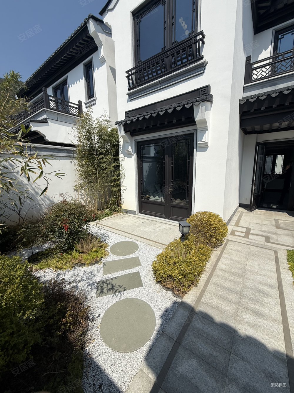 近萧山义乌,蓝城中式合院 东边套 120平花园车位,和庄花溪里