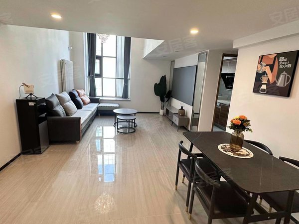 loft精装公寓 恒大城 万虹广场 王舍人地铁站 三院,历城租房-济南58