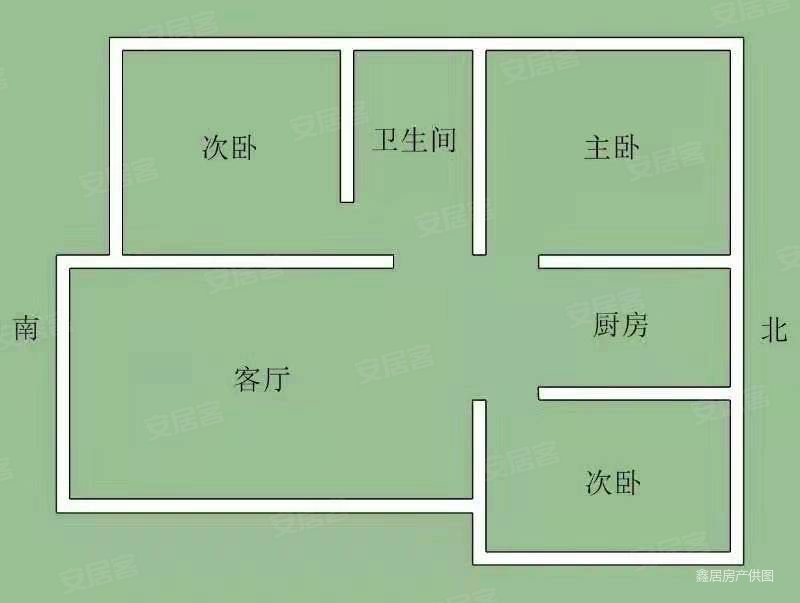 百盛苑3室2厅2卫154㎡南北145万