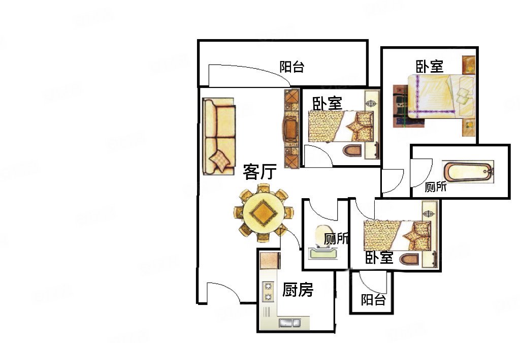 绿地西城国际花都b区