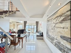 海口龙华滨海龙湖天街 新上房源 200平大户型五房 拎包入住 跃层精装出租房源真实图片