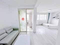 济南历城唐冶朝阳一居室精装!一室一厅一厨一卫 设施全拎包住 可付一 药谷出租房源真实图片