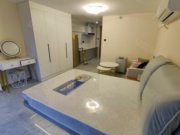 合肥政务奥体中心天鹅湖moma(商住楼)天鹅湖moma精装一室公寓,蔚蓝