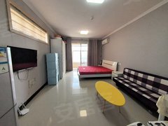 沭阳沭城上海中路朝南公寓51平方精装一室一厅一厨一卫，1100元月出租房源真实图片
