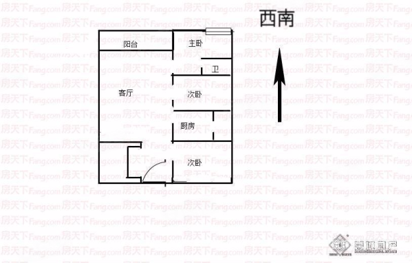 华润中央公园3室2厅1卫86.38㎡东南71万