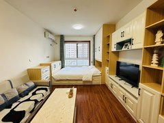 烟台牟平龙湖租半年 南向 东海城公寓 1室1厅 家具家电齐全 随时入住出租房源真实图片