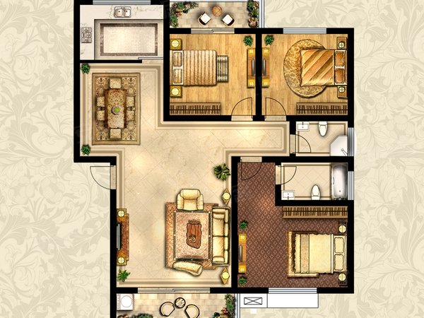 【多图】天鹿花园南区,科学城租房,500米黄陂地铁口 南北对流 2房 近