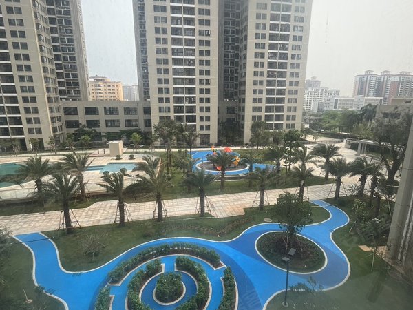 海口琼山府城庆豪万景峯新房出租 超大景观阳台 可拎包入住出租房源