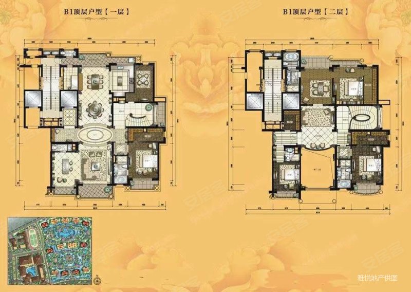 铂雅苑2号园5室3厅4卫318.18㎡南北580万