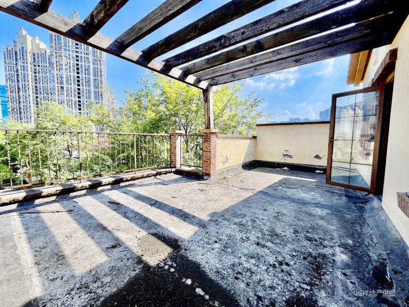 端头395万急售 花园100平 汽博奥山别墅 使用面积500