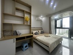 苏州吴中长桥独厨独卫大阳台精装奶油风近地铁四号线周边配套邻里中心交通便利出租房源真实图片