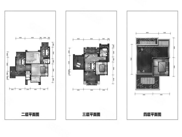 盈峰翠邸(别墅)4室3厅4卫178㎡南北280万