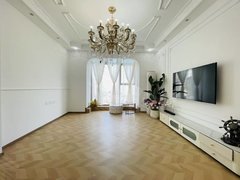 常熟市区文化片区法式浪漫奶油风全新精装三居室全屋智能配套超大阳台拎包入住出租房源真实图片