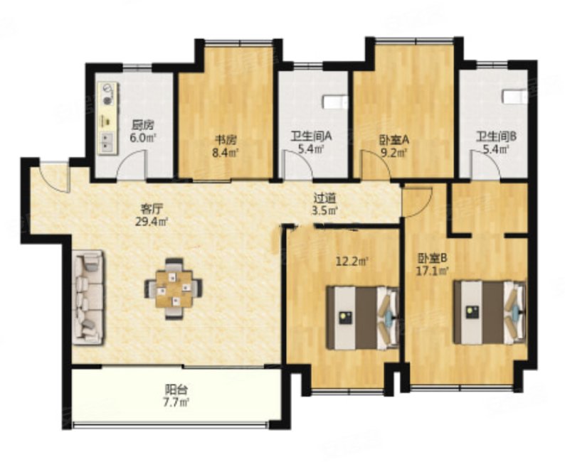泊云庭满二 全新未入住 房东着急处理 还送车位 出