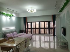 防城港港口桃花湾广场四通八达大一房朝南宽敞明亮出租房源真实图片