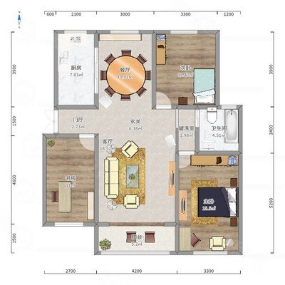檀香园 独栋 南邻河 占地1.5亩 有钥匙