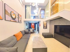 东莞莞城罗沙轻奢风设计 全屋高端定制柜子 保养干净整洁 楼层好翠珑湾出租房源真实图片