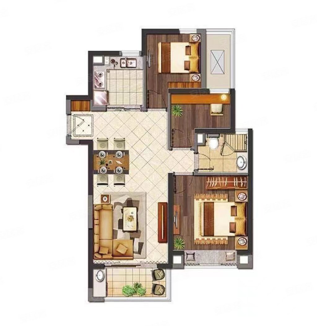 南京房产网>南京二手房>建邺二手房>奥南二手房>鲁能公馆(建邺)>1024