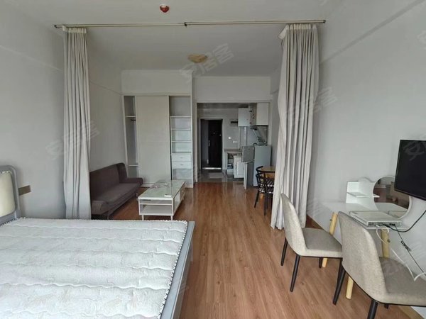 橙果公寓1室空间布局有致,和谐有序,清新空气自由穿行