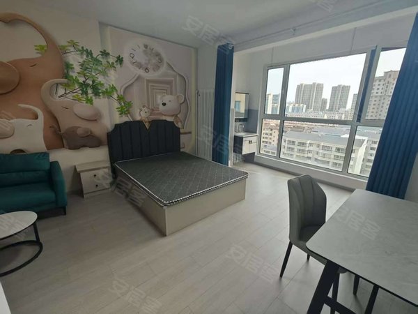 包头青山自由路中环悦府一宫环岛附近五一市场附近工商联大厦旁中环悦府精美单间出租出租房源真实图片