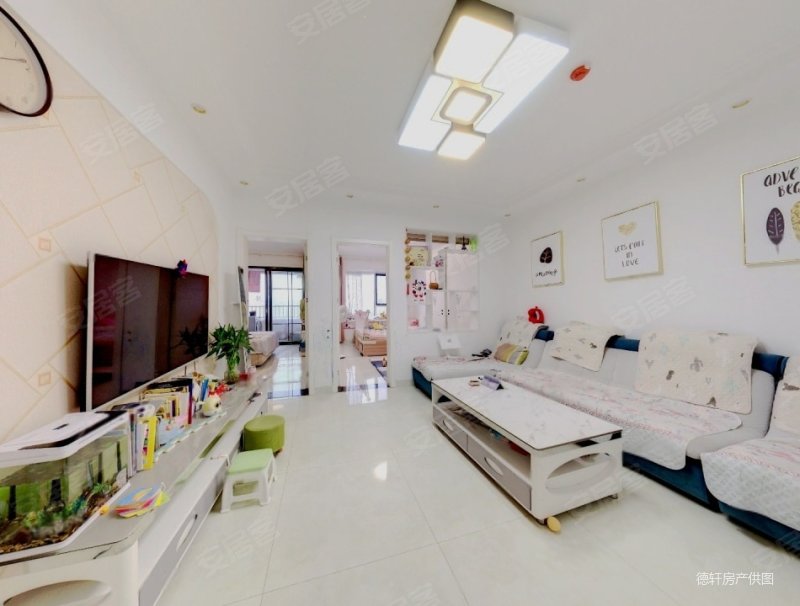 东明谷德广场近银枫家园精装3室带阁楼满两年