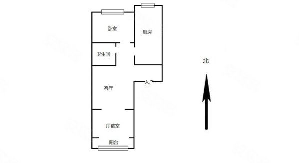 宾阳西里小区(宾阳西里北区)2室1厅1卫62.39㎡南北179万