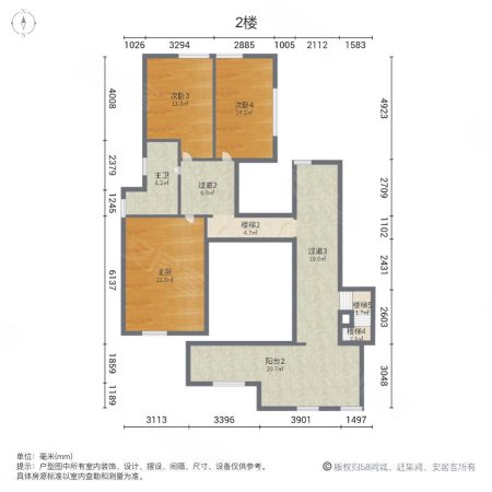 温哥华山庄(北区)6室3厅3卫225.11㎡南北900万