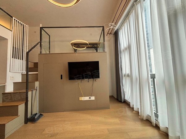 【多图】仁恒梦公园,大运租房,仁恒梦公寓复式精装修漂亮一房高楼层看